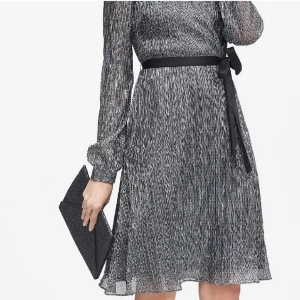 Banana Republic Silver Cocktail dress